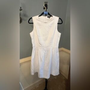 The Limited White Textured Mini‎ Dress graduation